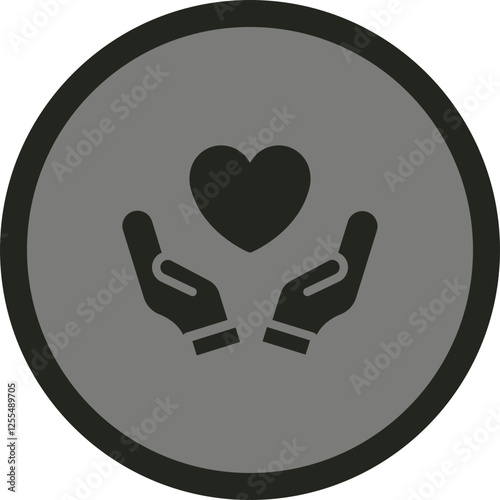 Charity Vector Icon Design