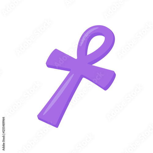 Ankh, African Symbols Illustration