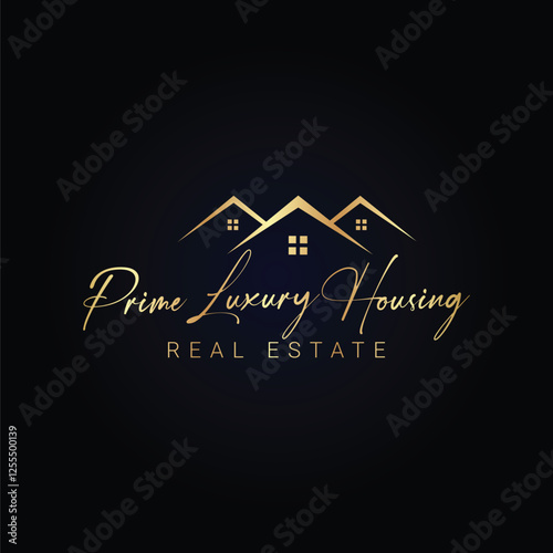 Real estate signature logo