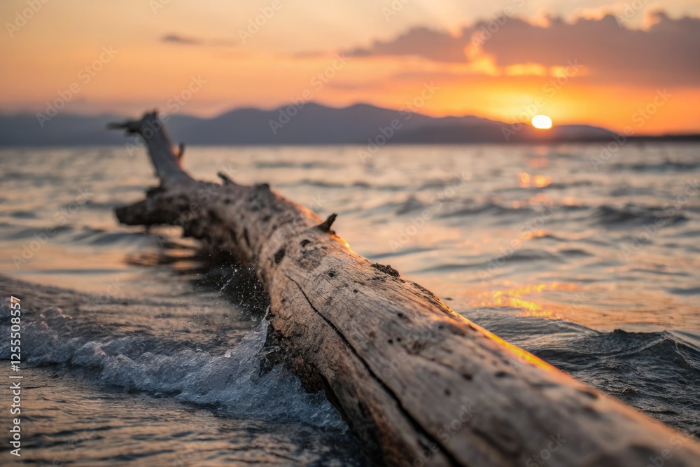 Golden Sunset Over Azure Aegean Sea: Candid Coastal Photography Golden Sunset Over Azure Aegean Sea: Candid Coastal Photography