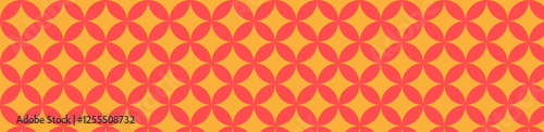 old simple flower tile pattern morrocan seamless pattern background