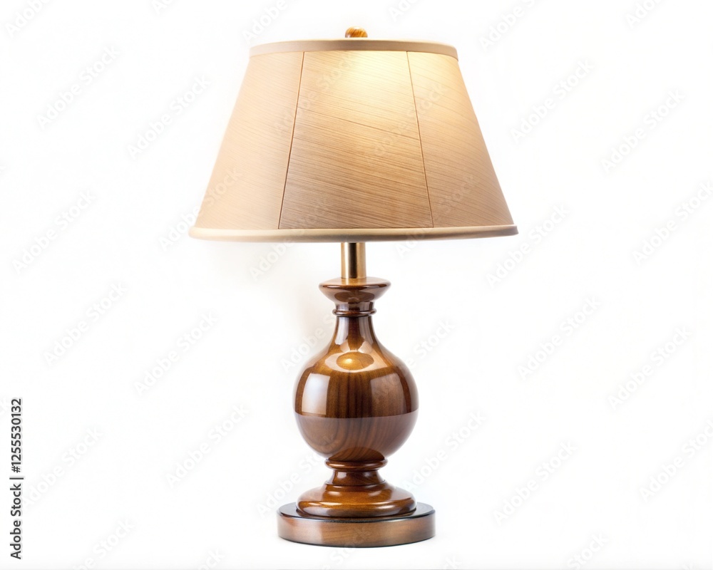 Table lamp isolated on white. Table lamp isolated on white.