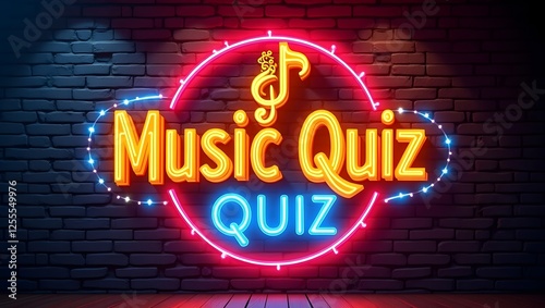 neon open sign music quiz