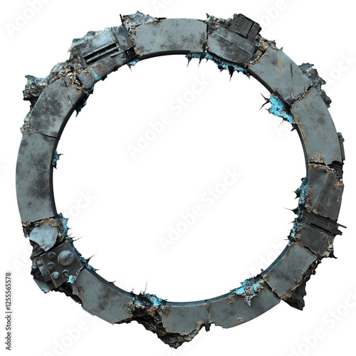 Post Apocalyptic Token Border Frame Bundle DnD | Digital Token for DnD, Foundry VTT, Roll20 | TTRPG Printable Frame | Dungeons and Dragons