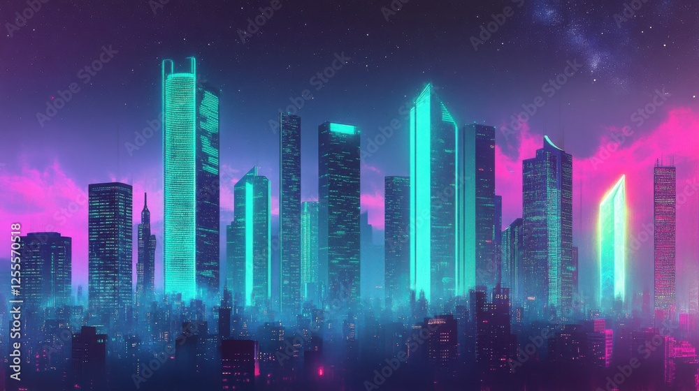 A cyberpunk fantasy scene that combines natural and technological elements. Surreal style, high saturation, and complex light and shadow levels. Suitable for future technology and creative design. A cyberpunk fantasy scene that combines natural and technological elements. Surreal style, high saturation, and complex light and shadow levels. Suitable for future technology and creative design.