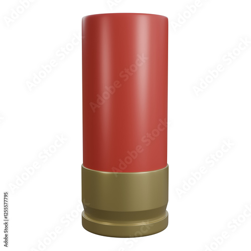 3d illustration of shotgun multiple bullet