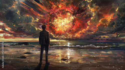 beautiful scene from jujutsu kaisen, landscape, 