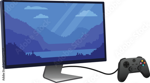 Digital Landscape Gaming Experience Connected.