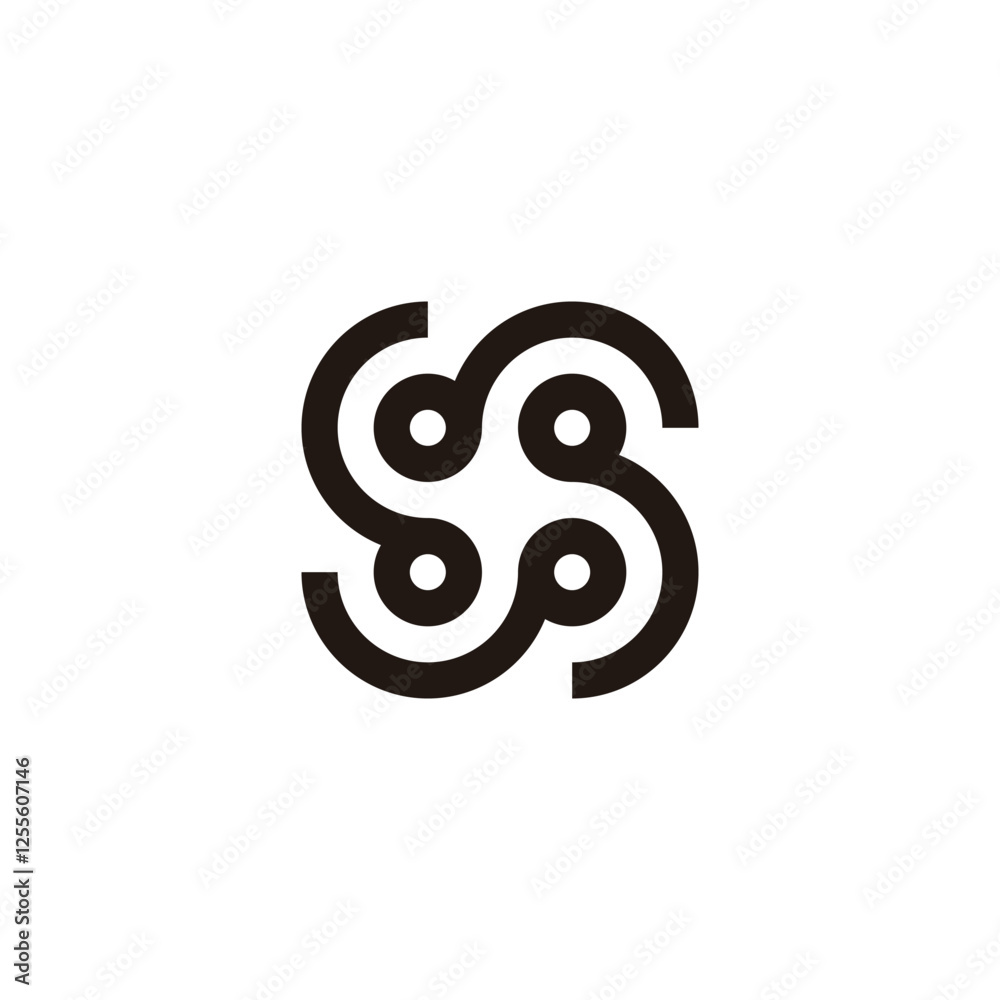 Letter d round, circles geometric symbol simple logo vector Letter d round, circles geometric symbol simple logo vector