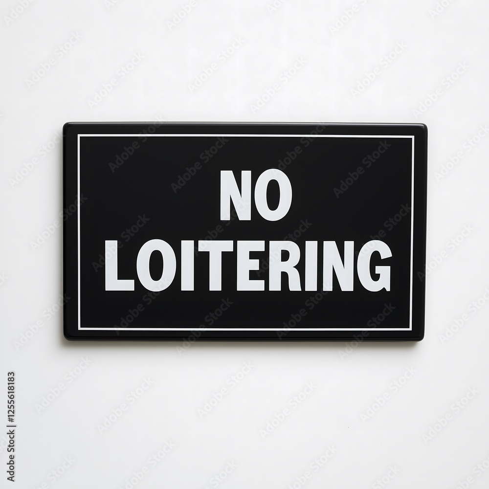 Black Rectangular No Loitering Decal Business Office Door Window Transfer Sticker Professional Warning Sign Label Security Notice Design Commercial Black Rectangular No Loitering Decal Business Office Door Window Transfer Sticker Professional Warning Sign Label Security Notice Design Commercial