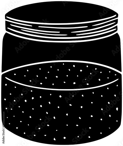 seasoning illustration salt silhouette bottle logo pepper icon spice outline food kitchen cooking ingredient white glass spicy cook flavor shape men vector graphic background
