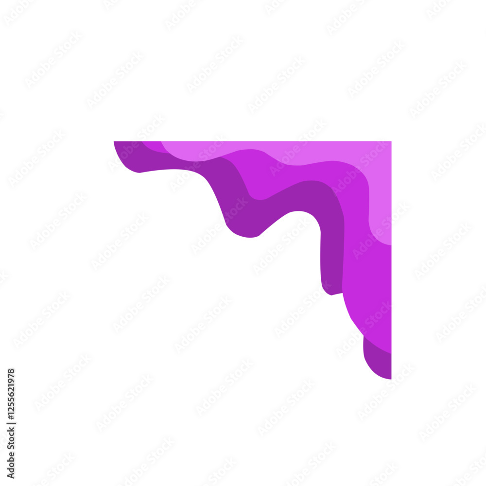 purple corner border purple corner border