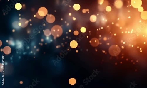 Ethereal Shimmering Light Particles Floating in Cosmic Space with a Dreamy Atmosphere
