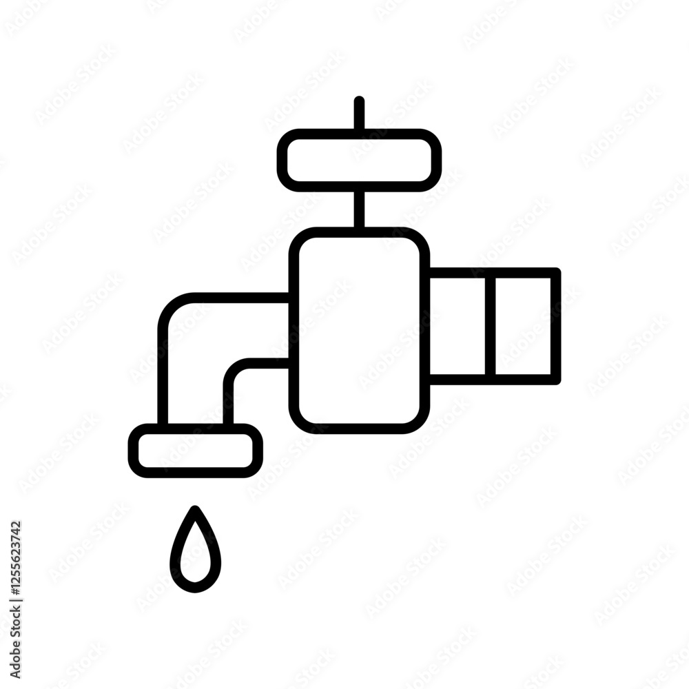 water line icon water line icon