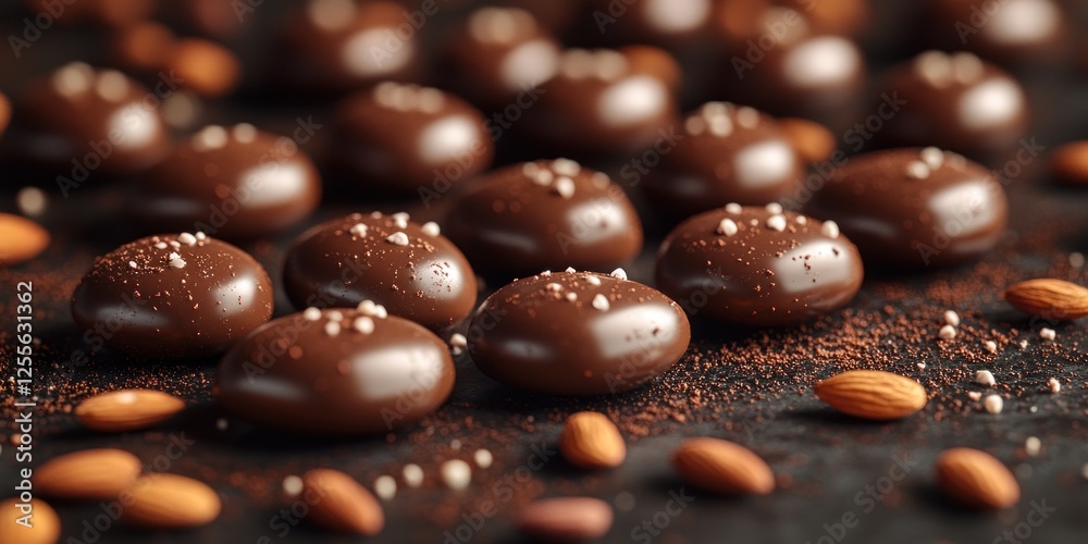 Gourmet Dark Chocolate Almond Candies: A Luxurious Treat Gourmet Dark Chocolate Almond Candies: A Luxurious Treat