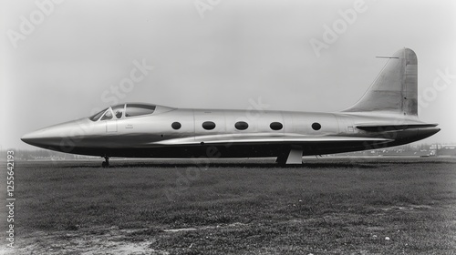 Wallpaper Mural Retro Futurist Aircraft Torontodigital.ca