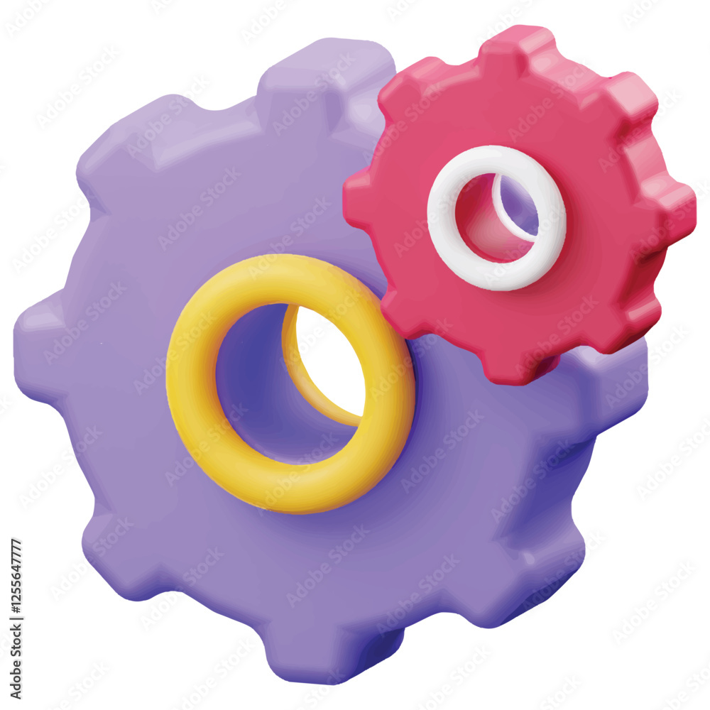 settings icon. Cogwheel symbol. Gear wheel vector linear icon for use in any purpose. background putih settings icon. Cogwheel symbol. Gear wheel vector linear icon for use in any purpose. background putih