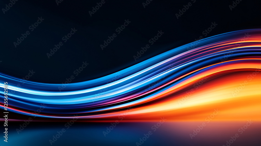 Digital network 3D background with dots and lines, technology future concept illustration Digital network 3D background with dots and lines, technology future concept illustration