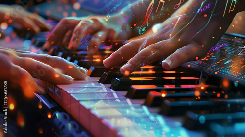 Innovative QWERTY Keyboard Styled Piano Lessons - A Modern Approach to Learning Music