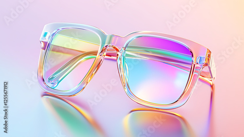Colorful Glasses, prism, hologram