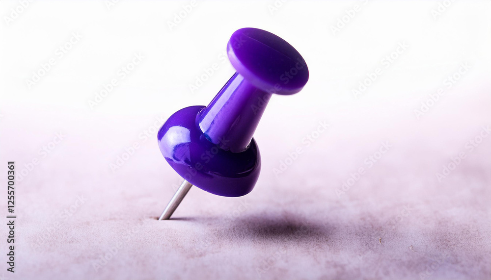 purple push pin isolated on obvious history purple push pin isolated on obvious history