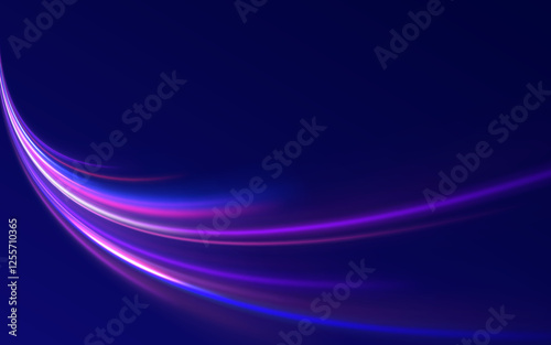 Colored shiny sparks of spiral wave. Curved bright speed line swirls. Shiny wavy path. Rotating dynamic neon circle. Magic golden swirl with highlights. Glowing swirl bokeh effect. vector png