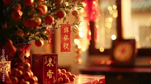 Festive Chinese New Year Interior
 photo