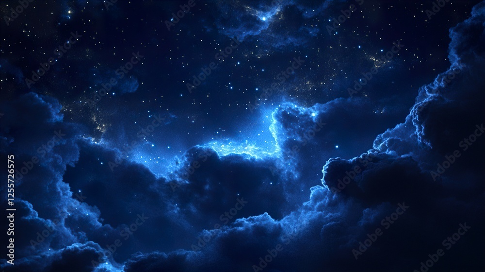 Obraz premium Night Sky Photography 