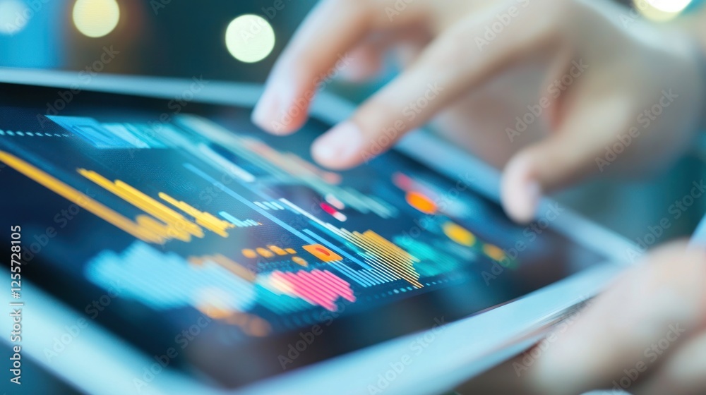 Analyzing Financial Data and Stock Market Trends on a Modern Tablet Analyzing Financial Data and Stock Market Trends on a Modern Tablet