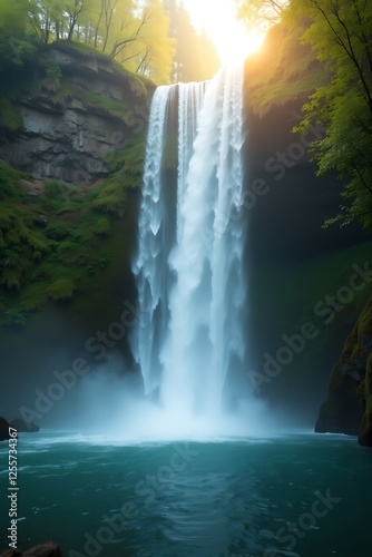 waterfall in the forest