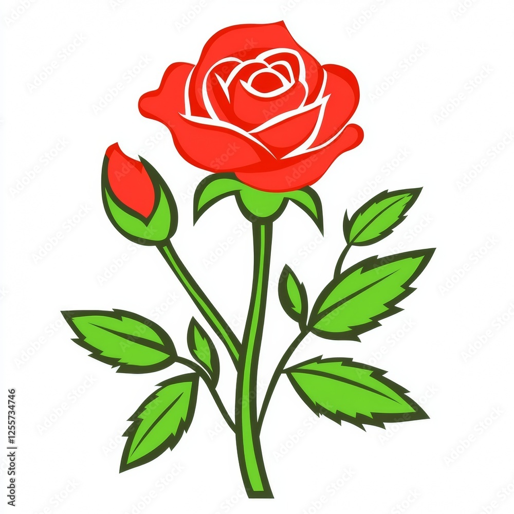 Fototapeta premium Petal Red Garden roses Pedicel Clip art Flowering plant Cut flowers Rose family Plant stem Floribunda