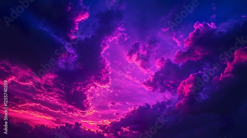 Purple Neon Sky
 photo