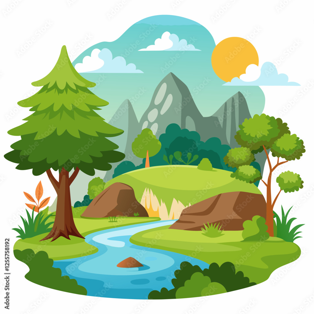 Obraz premium Natural environment 