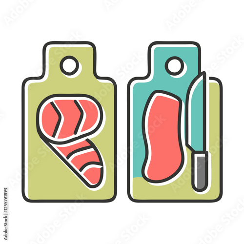Contamination Prevention in Food Preparation Icon