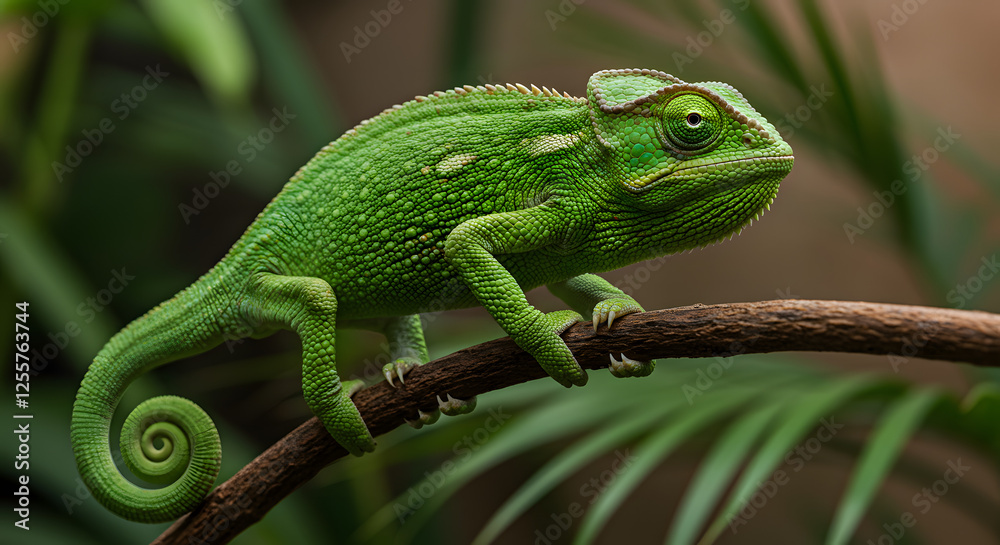 Obraz premium chameleon