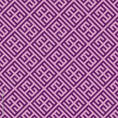 Vector geometric ornament in ethnic style. Abstract seamless pattern with EPS 10. Simple modern background texture. Repeat geo design
