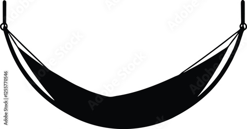 hammock black  silhouette,hammock clip art,hammock vector