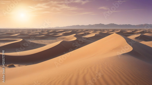 Fototapeta Naklejka Na Ścianę i Meble -  sand dunes in the desert