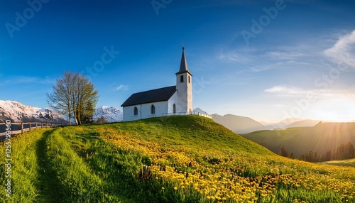 church in the mountains