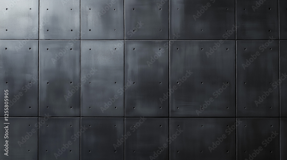 Fototapeta premium dark concrete background with rivets