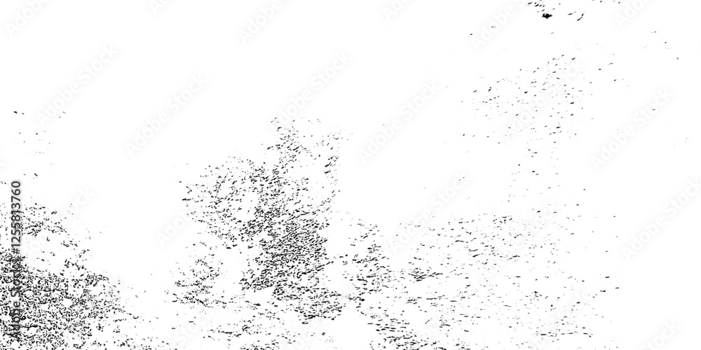 Obraz premium Abstract dusty grunge concrete wall dark weathered overly pattern black and white rough vintage distress background.