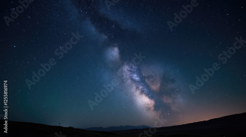 starry night sky