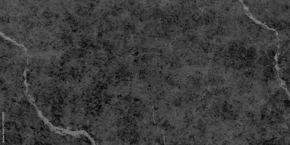 Naklejka premium Abstract black and gray grunge crack old stone concrete dirty wall background texture. black marble texture. black paper texture. black cardboard texture. slate stone wall texture.