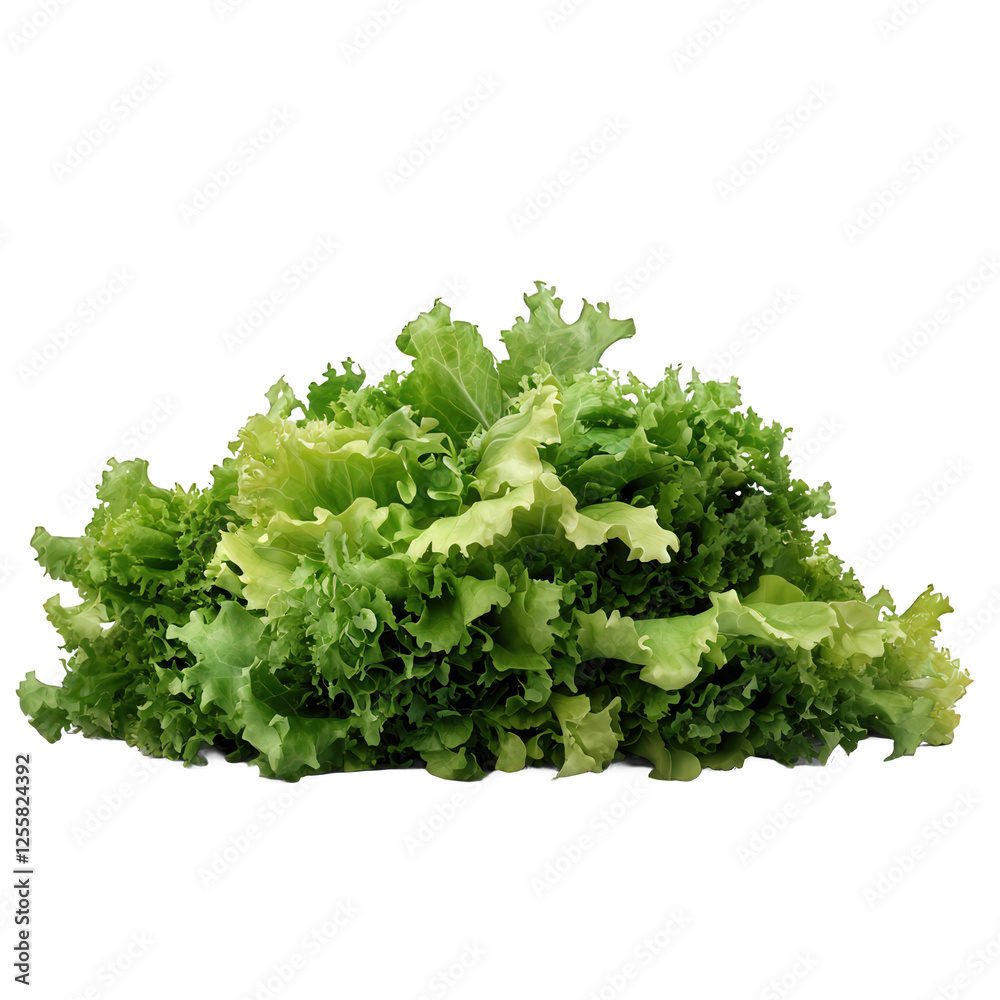 Obraz premium A green cabbage