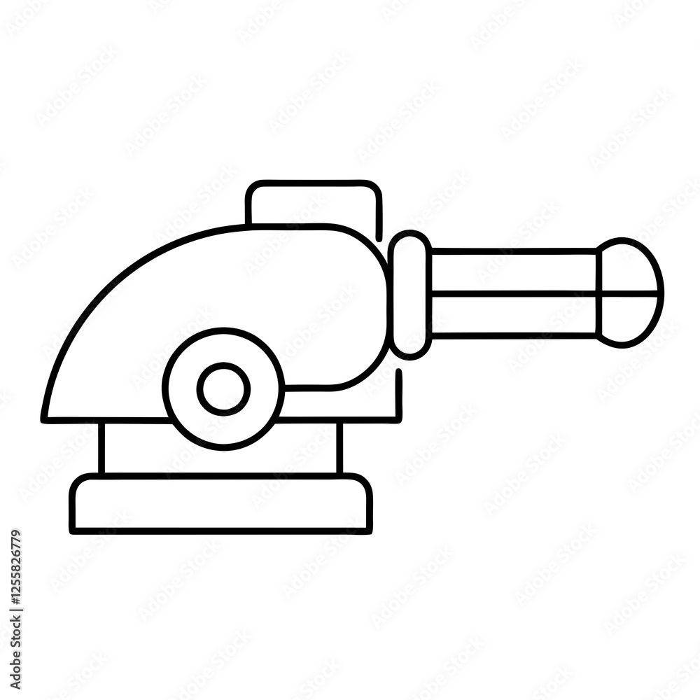 vector illustration of a microscope vector illustration of a microscope