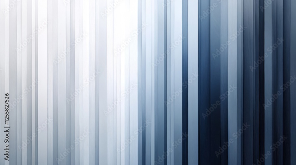 Fototapeta premium Abstract Blue and Gray Vertical Stripes Background
