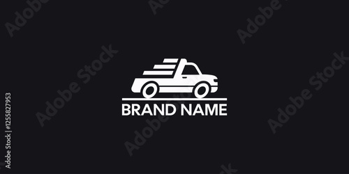 Speedy Pickup Truck Logo