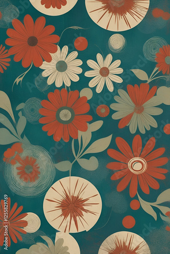 vintage floral background