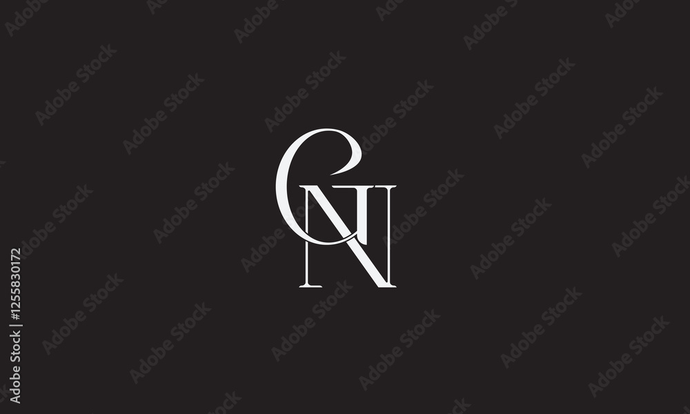GN, NG , G , N , Abstract Letters Logo Monogram GN, NG , G , N , Abstract Letters Logo Monogram