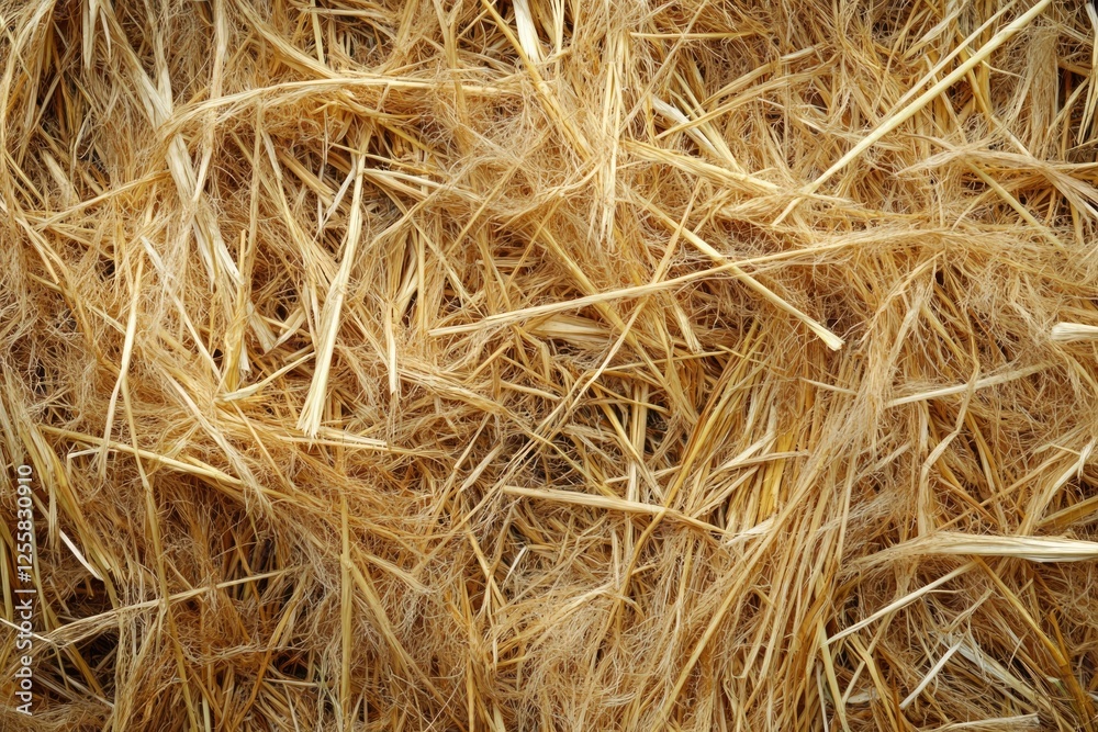Close-up view of dry, light brown straw, showing texture and detail. Close-up view of dry, light brown straw, showing texture and detail.
